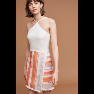 Anthropologie Kalyn Halter Dress